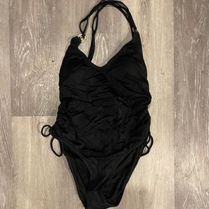 Black One Piece Swimsuit